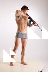 Piero Fighting Wiht Assault Rifle 07