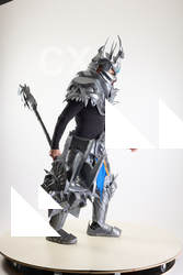 Yelvik Cosplay Lich King With Mace 07