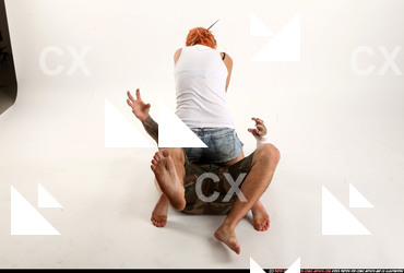 Couple With Edgar Choke Pose 13