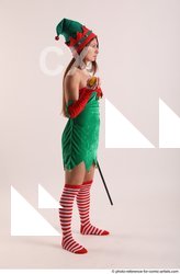 Veronika Elf Pose With Apple 07