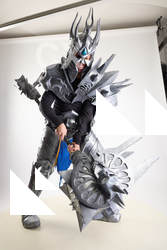 Man Adult Average White Fighting with hammer Standing poses Costumes