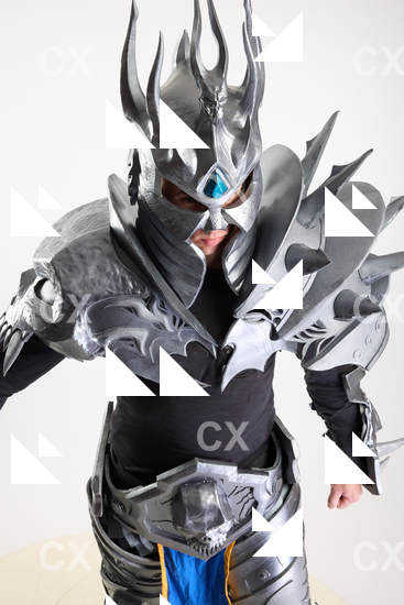 Man Adult Average White Fighting with hammer Standing poses Costumes