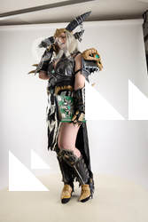 Cori Cosplay Sindragosa Standing Pose 10