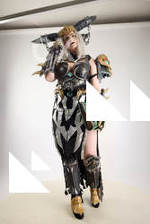 Cori Cosplay Sindragosa Standing Pose 17