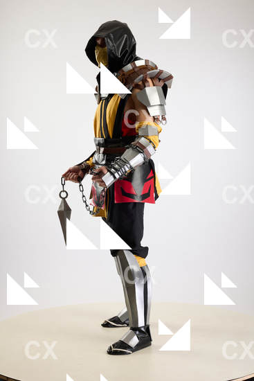 Man Adult Average White Fist fight Standing poses Costumes