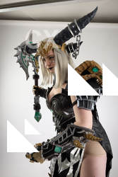 Woman Adult Average White Holding Standing poses Costumes