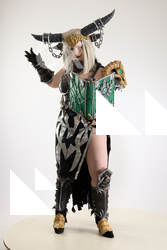 Woman Adult Chubby White Standing poses Costumes Holding