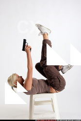 Iva falling shooting pistol female