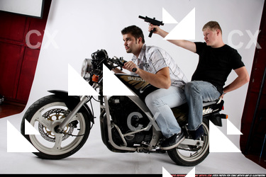 JANISONE-RIDING-SHOOTING-UZI