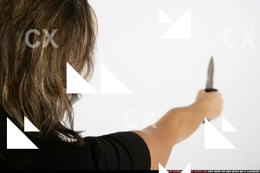 TEANORA OVERSHOULDER ATTACK KNIFE