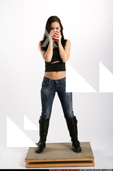 jessica-standing-drinking-cup