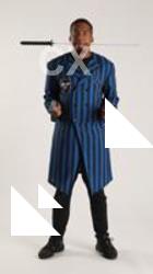 Garson STANDING POSE WITH KATANA AND TWO GUNS