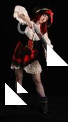 DARINA STANDING POSE WITH SHOTGUN