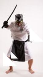 Brono STANDING POSE WITH MACHETE