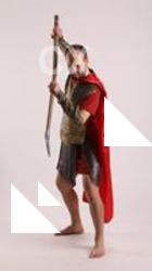 MARCUS STANDING POSE WITH SPEAR