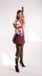 Tina STANDINGPOSE WITH DAGGER AND BASEBALL BAT 