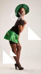 LITTLE CAPRICE STANDING POSE WITH HAT