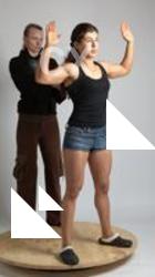 OXANA IS MUGGING XENIA WITH GUN