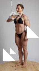 KAROLINA STANDING POSE WITH SWORD 