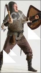 Fighting medieval soldier Sigvid