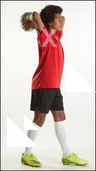 Soccer player with ball Dejavee Ford