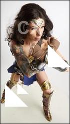 Mrs.Physiotherapist as Wonder Woman