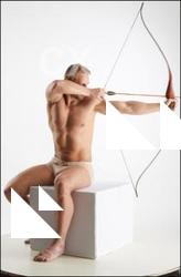 Fighting man with bow Erling