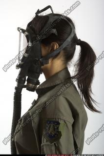 MEGAN TROOPER, GAS MASK