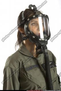 MEGAN TROOPER, GAS MASK