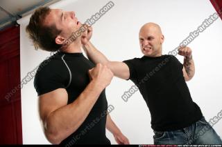 DORIAN FIGHT TWO GUYS-PUNCH