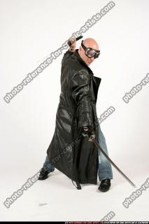 JAMESON FIGHTER COAT DUAL KATANA 04