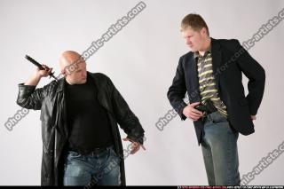 JANISONE FIGHT KATANA VS GUNS