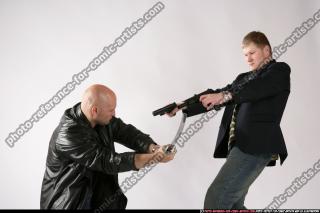 JANISONE FIGHT KATANA VS GUNS 06