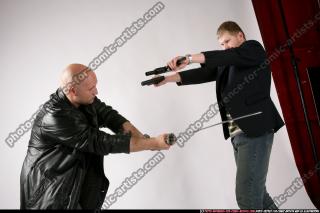 JANISONE FIGHT KATANA VS GUNS