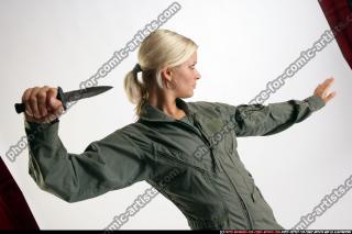 Iva knife fighting female