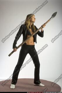 blonde-attack-spear