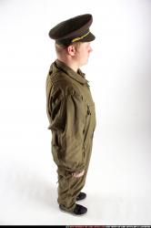 Man Young Average White Martial art Standing poses Army