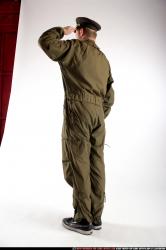 Man Young Average White Martial art Standing poses Army