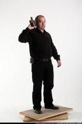 Man Old Chubby White Martial art Standing poses Casual
