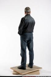 Man Old Average White Daily activities Standing poses Casual