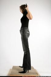 Woman Adult Average White Martial art Standing poses Casual