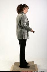 Woman Old Average White Neutral Standing poses Casual