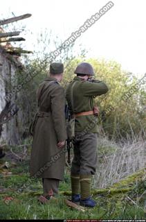 2010 03 WW1 UNIT STANDING AIMING POINTING 03.jpg