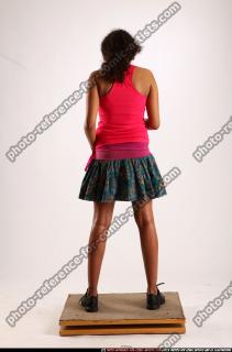 2010 07 ELLIE STANDING USING CELLPHONE 04