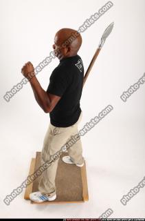 2010 09 GAEL CASAUS STANDING STICK IDLE POSE 02 A