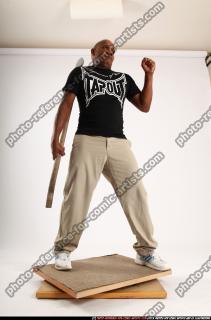 2010 09 GAEL CASAUS STANDING STICK IDLE POSE 07 C