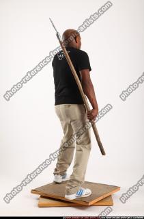 2010 09 GAEL CASAUS STANDING STICK IDLE POSE 05 B