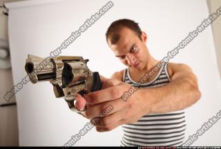 2010 12 FRANKIE STANDING SHOOTING REVOLVER 12