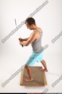 2011 01 FRANKIE STANDING ATTACK KATANA 06 A