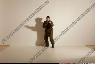2011 10 MICHELLE ARMY SMAX RUNNING SHOOTING DUAL GUNS 41